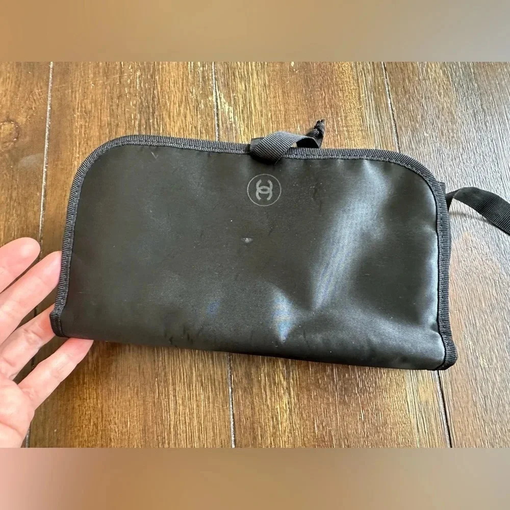 Chanel foldable cosmetics bag
